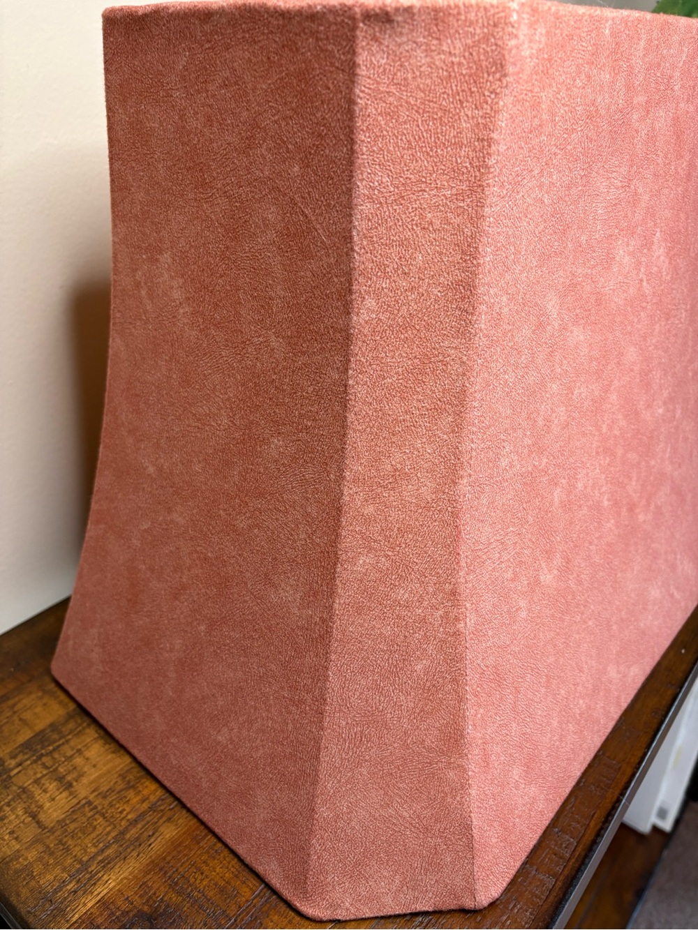 Beautiful Suede Square/ Bell Shape Lamp Shade - Picture 2 of 11